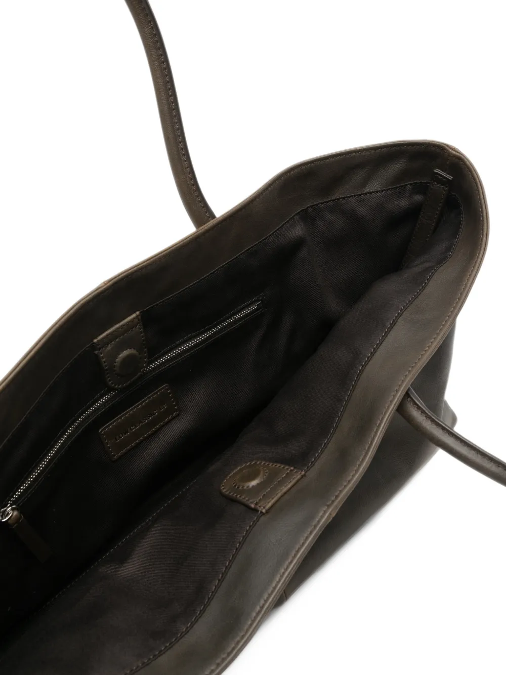 Low Classic leather tote bag Bruin
