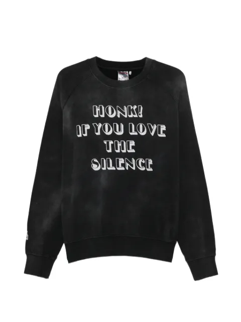 Deus Ex Machina slogan-print raglan-sleeve sweater