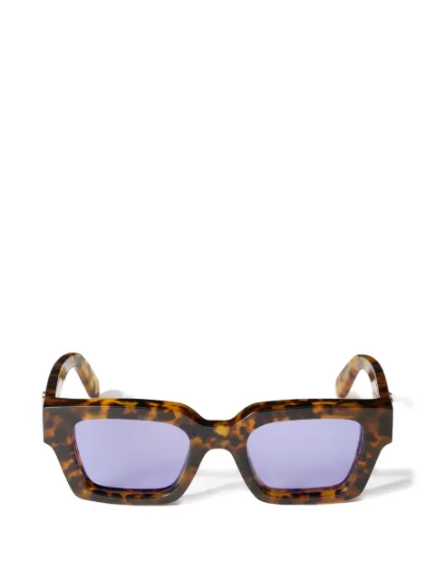Off-White Virgil M light-purple lens sunglasses