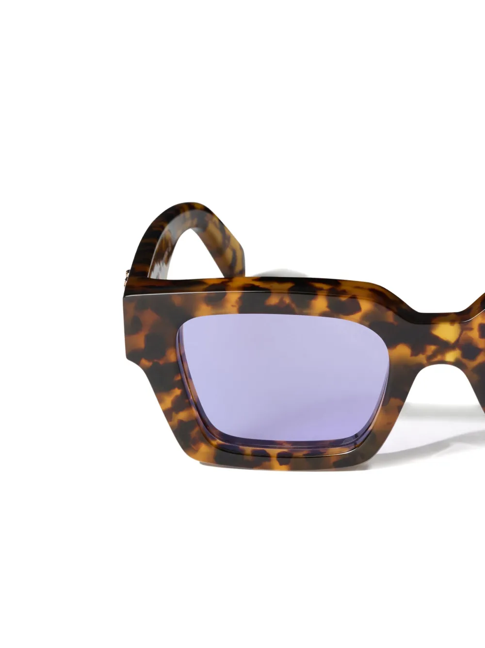 Off-White Eyewear Virgil M light-purple lens sunglasses Bruin