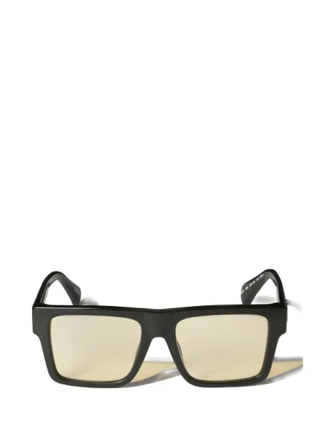 Off-White Lawton yellow lens sunglasses