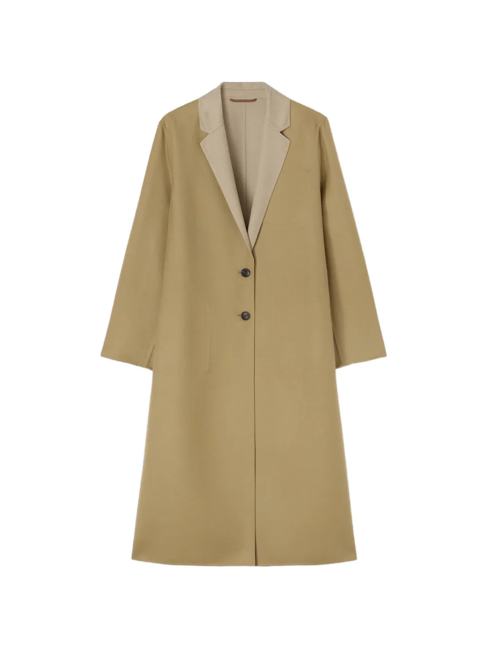 RETORI reversible wool coat - Neutrals