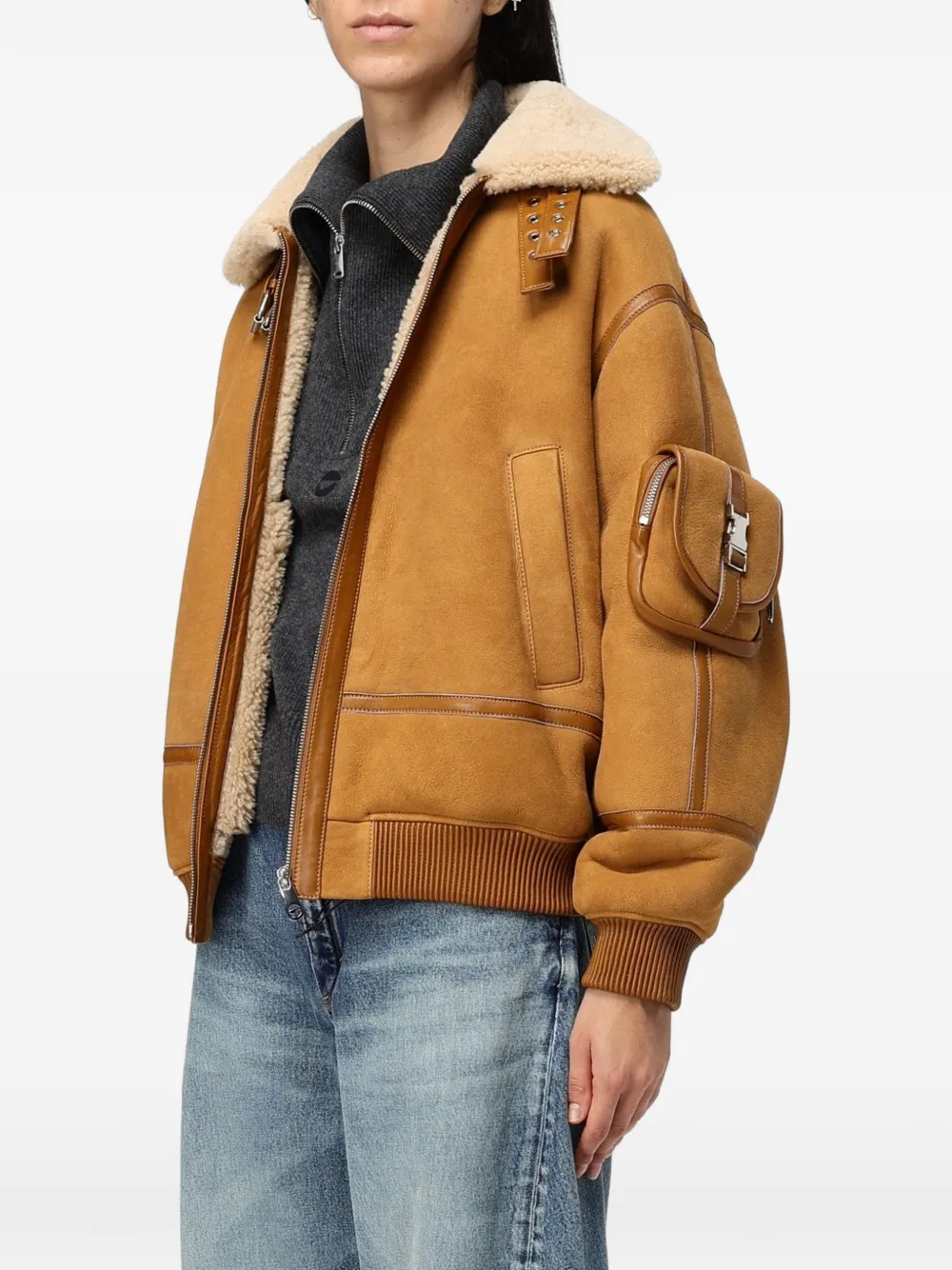 Coperni buckle-fastening jacket Bruin