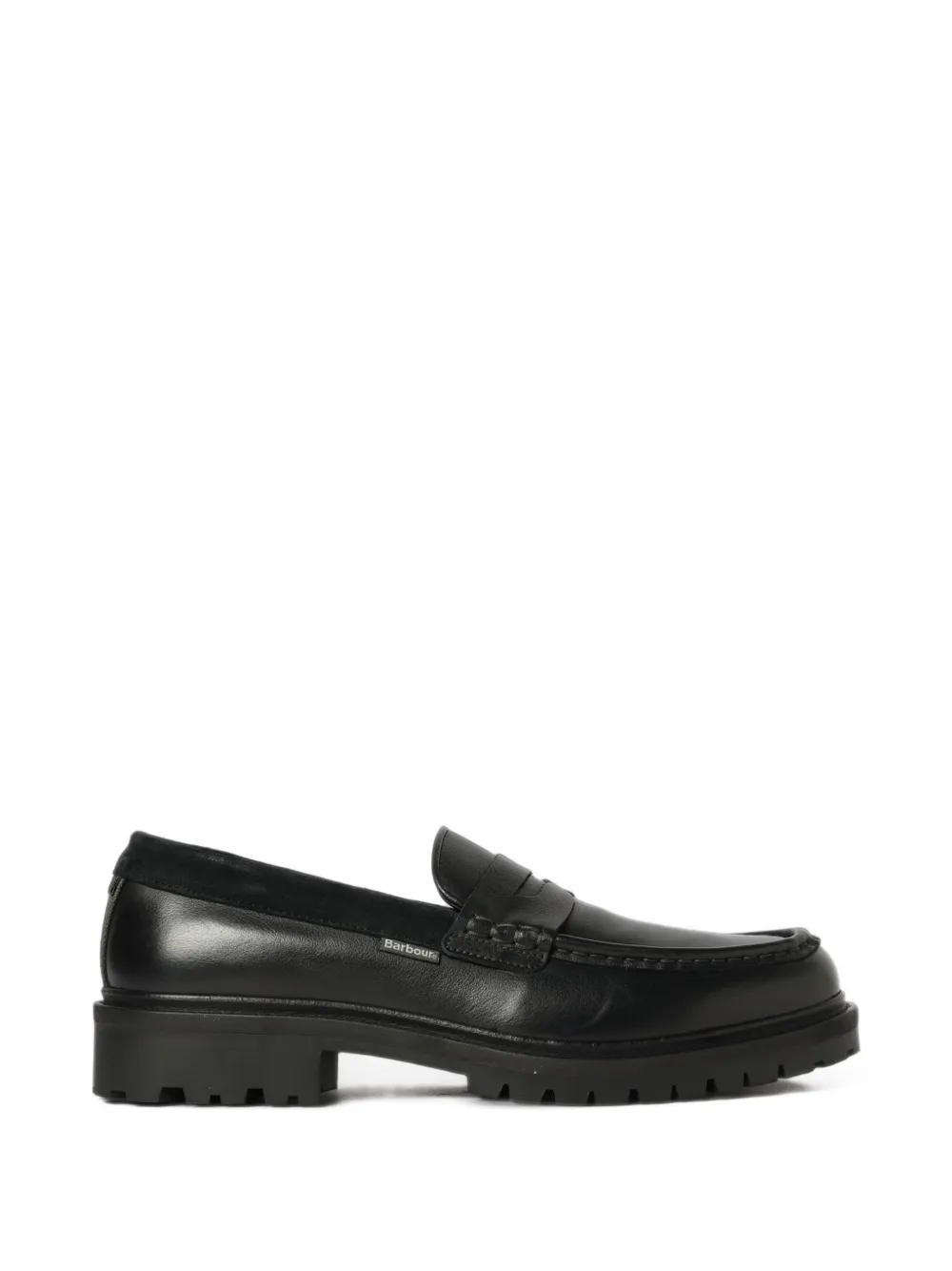 Barbour Croxton leather loafers - Nero