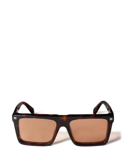 Off-White Bridgeport orange lens sunglasses