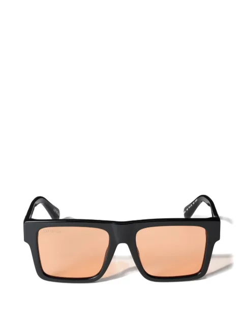 Off-White Lawton orange-lens sunglasses