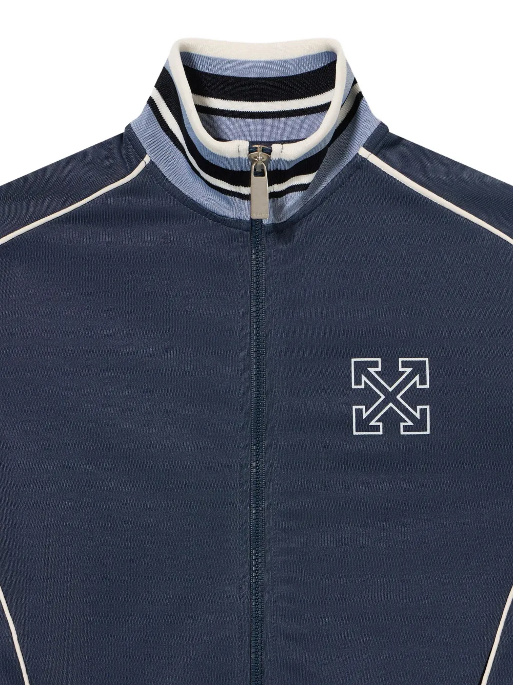 Off-White Kids Arrow track sweatshirt Blauw