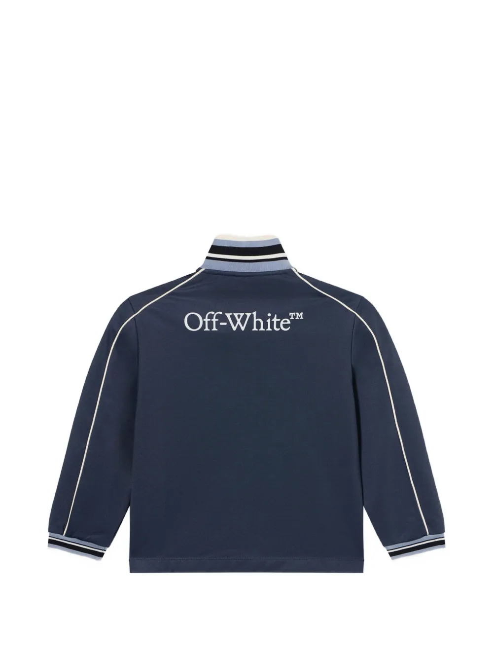 Off-White Kids Arrow track sweatshirt Blauw