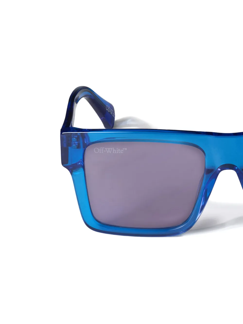Off-White Eyewear Lawton square-frame sunglasses Blauw