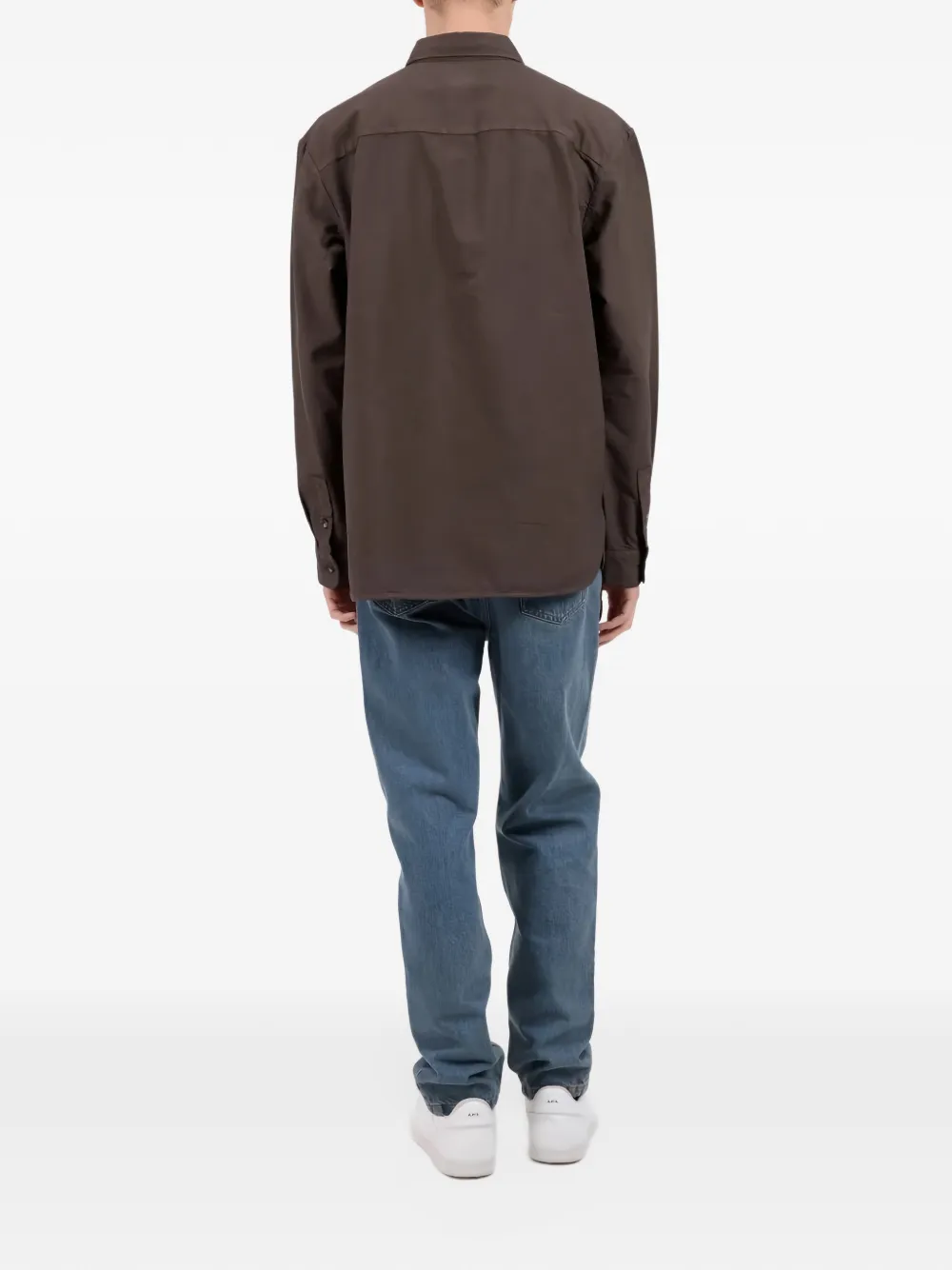 A.P.C. Mateo logo shirt Bruin