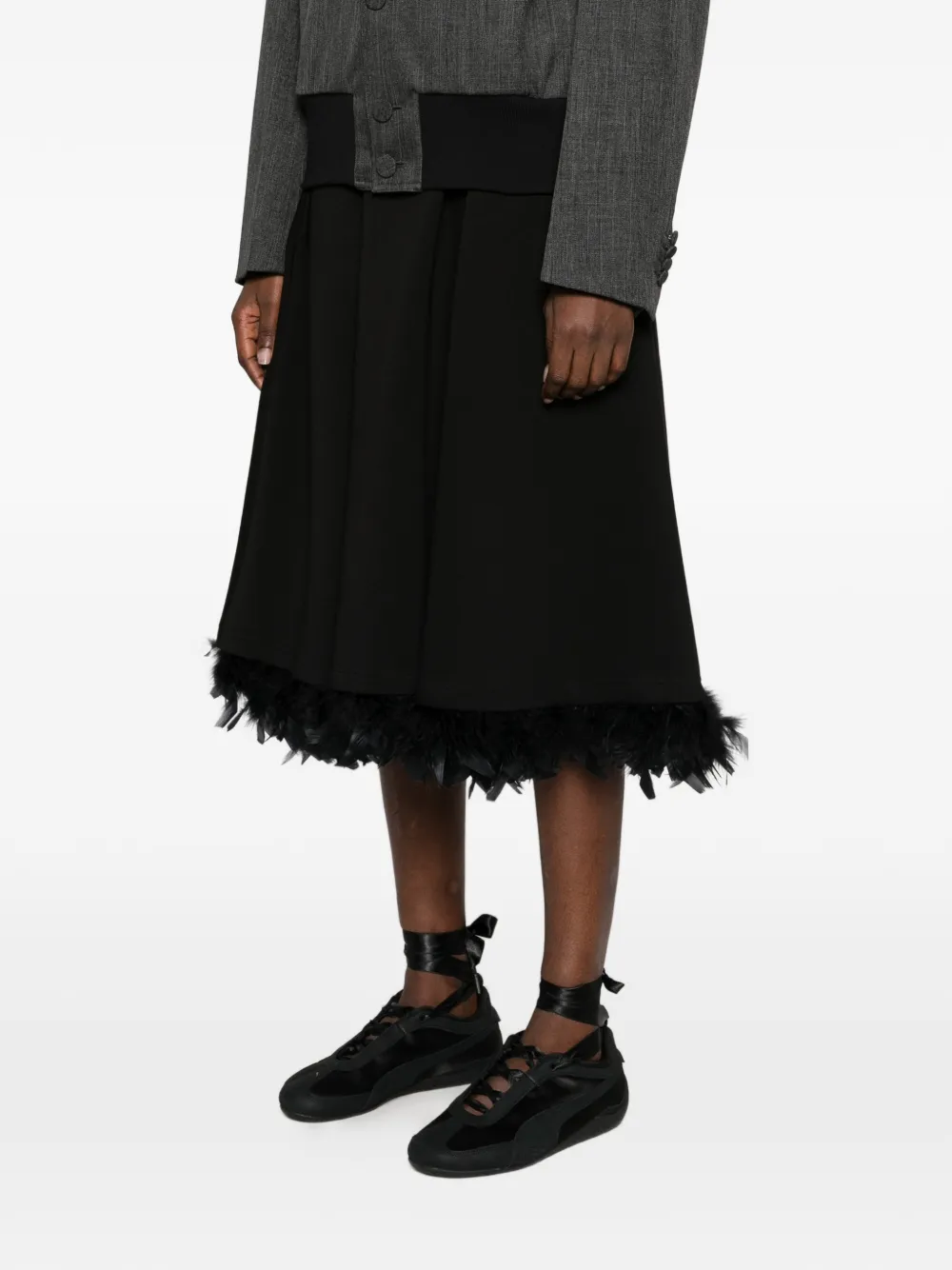 Plan C sequin-embellished jacket Grijs