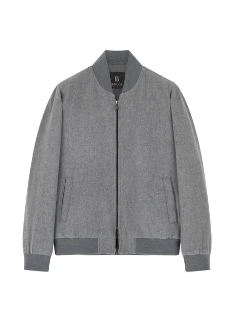 Boggi Milano bomber padded in wool cashmere
