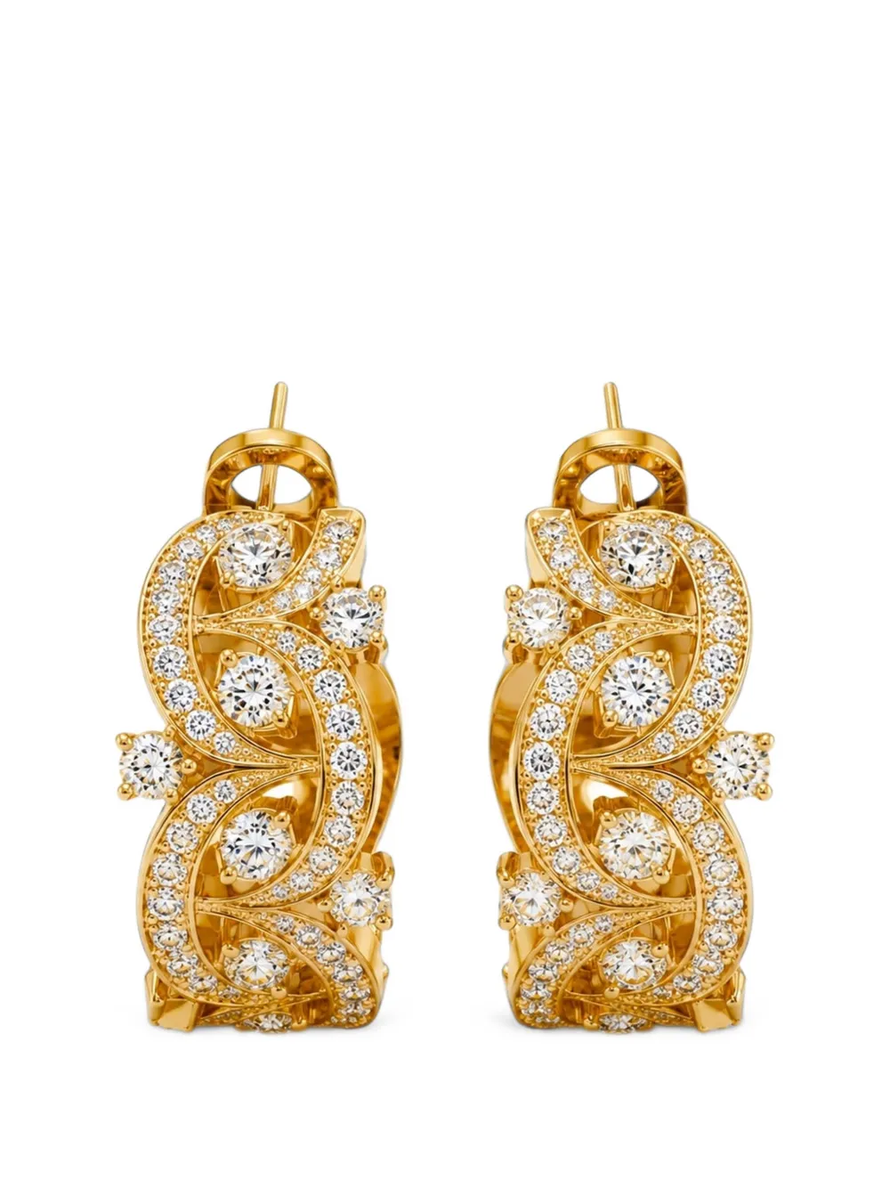 Loyal.e Paris Étoiles Filantes diamond earrings - Oro