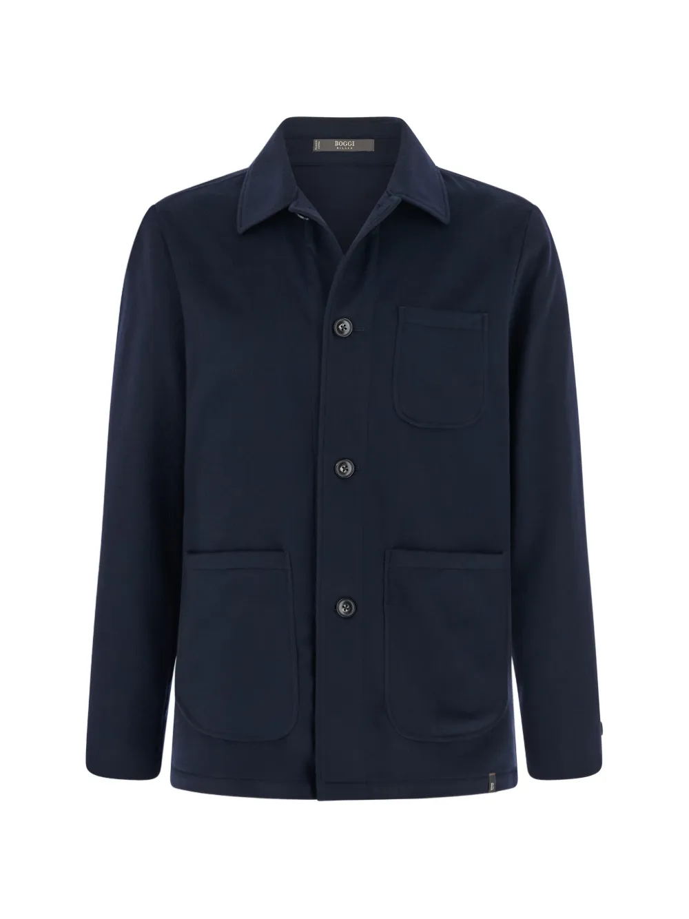 Boggi Milano Trade | shacket in cashmere - Blu