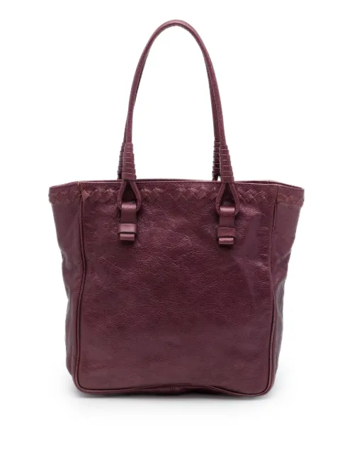 Bottega Veneta Pre-Owned Borsa tote in pelle di cervo con design Intrecciato 2003