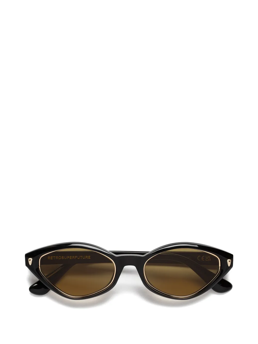 Retrosuperfuture Echo Cat-eye Sunglasses In Brown