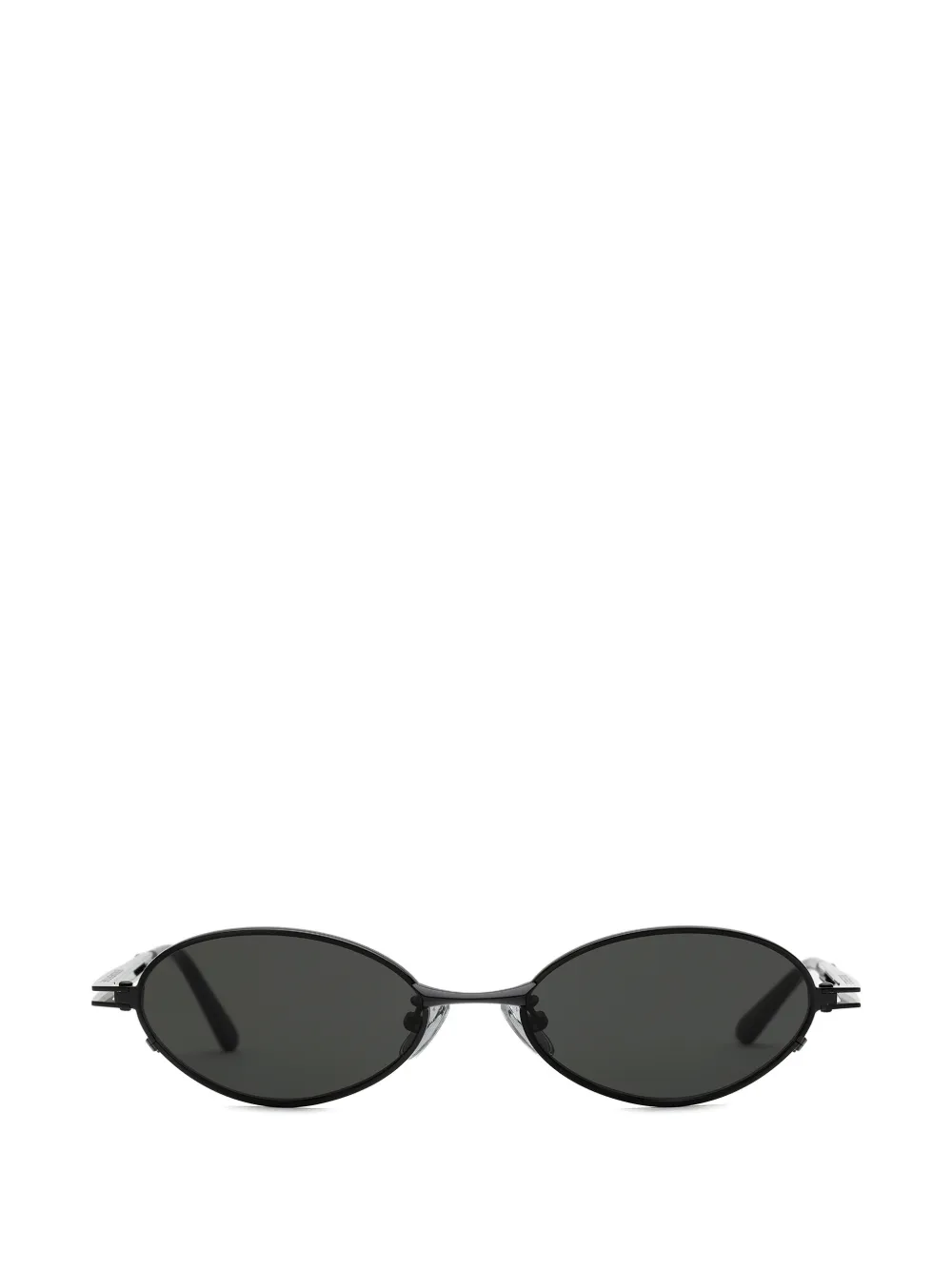 Retrosuperfuture Luno Oval-frame Sunglasses In Black