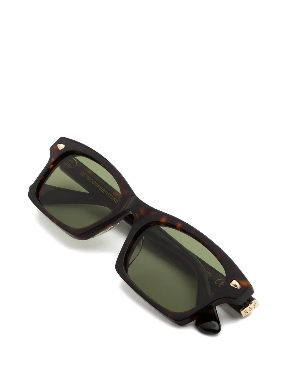 Retrosuperfuture Tayo rectangle-frame sunglasses Bruin