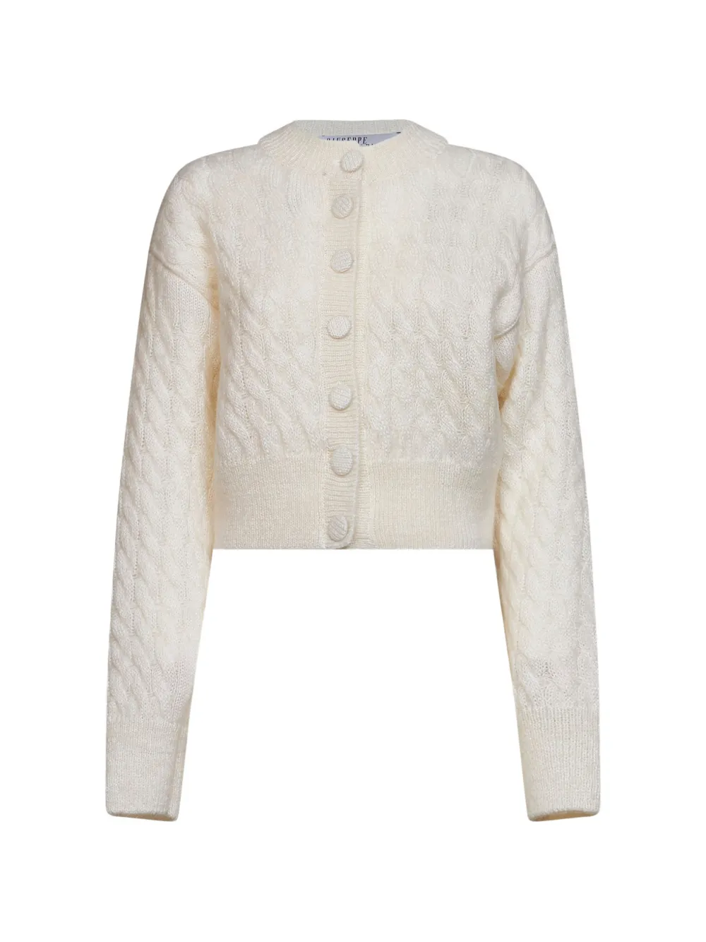 Giuseppe Di Morabito cable-stitch knit cardigan Beige