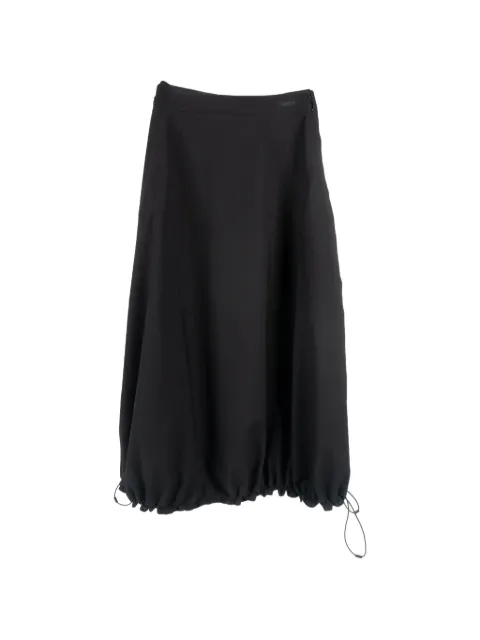 Coperni tailored balloon midi skirt