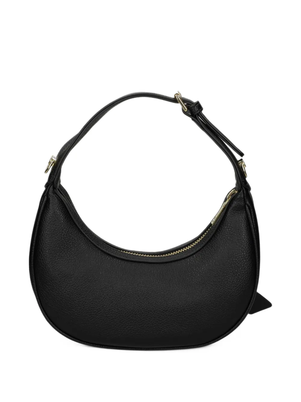Love Moschino logo-plaque shoulder bag Zwart