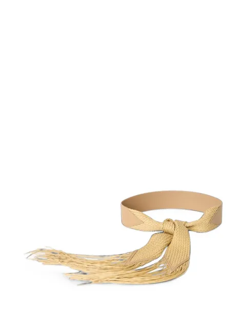 B-Low The Belt Ronan woven fringe belt
