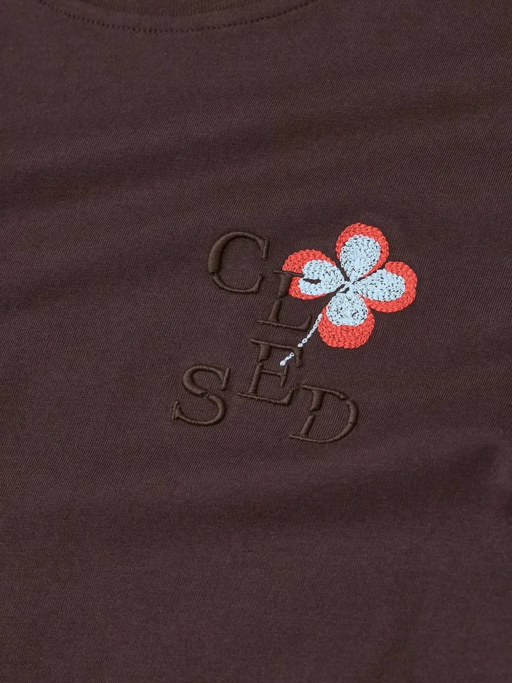 Closed logo-embroidered relaxed-fit t-shirt Bruin