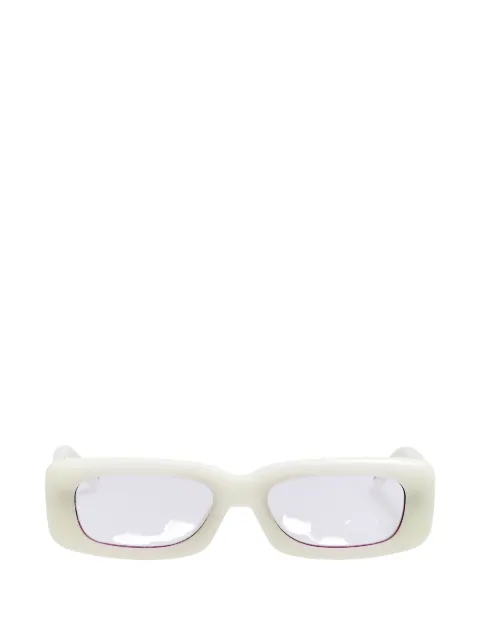 The Attico Mini Marfa rectangle-frame sunglasses