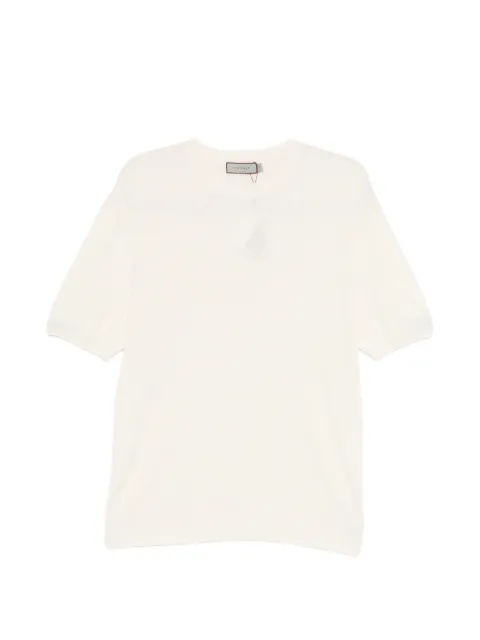 Canali short-sleeve knitted T-shirt