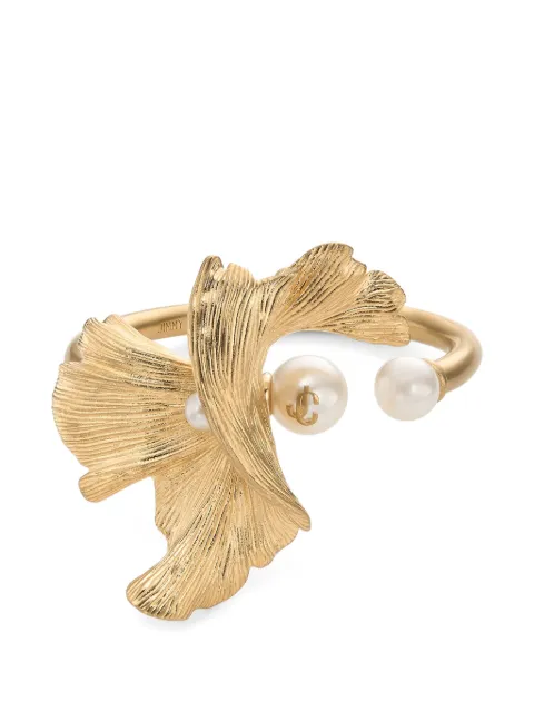 Jimmy Choo ウェーブパール カフブレスレット
