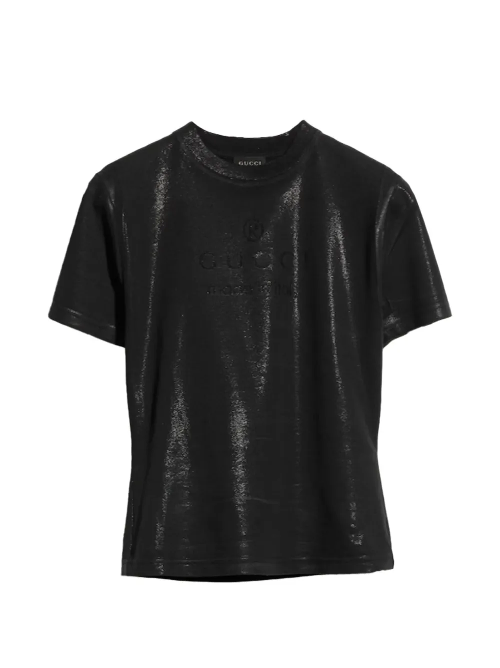 Gucci crew-neck T-shirt Zwart