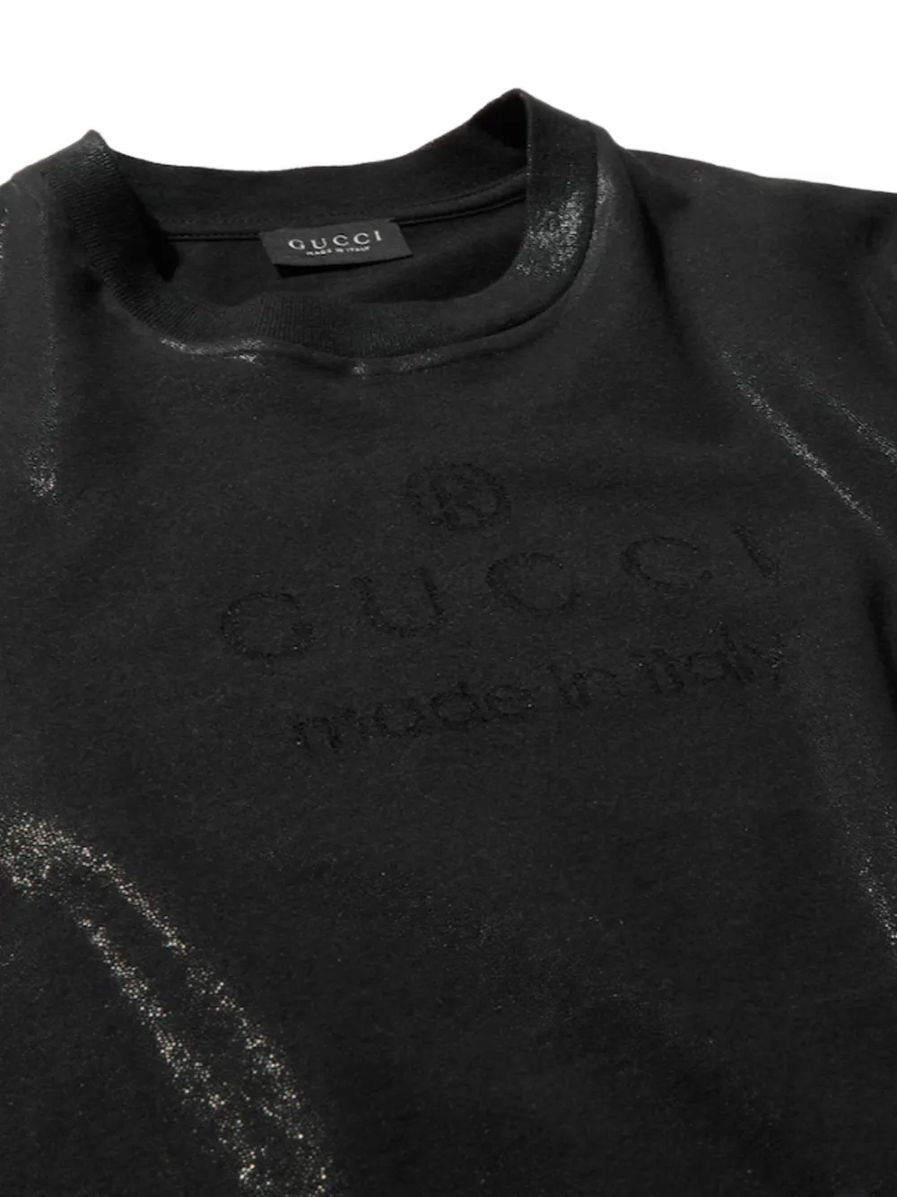 Gucci T-shirt met ronde hals Zwart