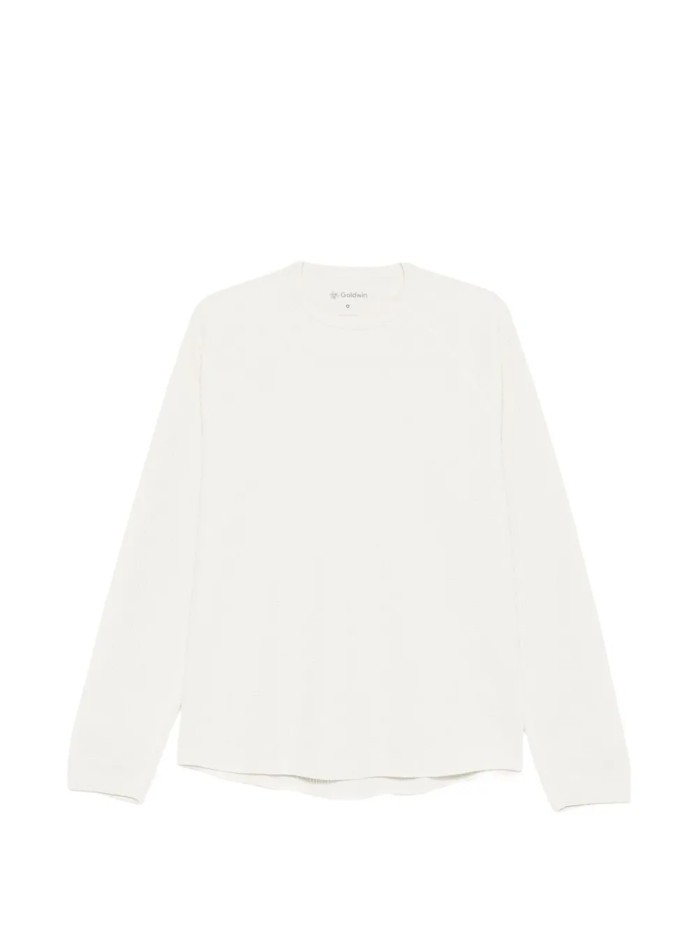 Goldwin ribbed-knit raglan-sleeve T-shirt - Tons neutres