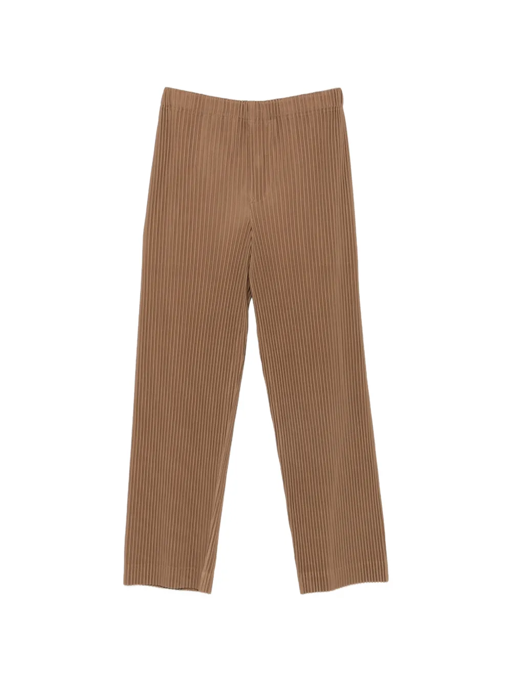 Homme Plissé Issey Miyake plissé-effect trousers - Marrone