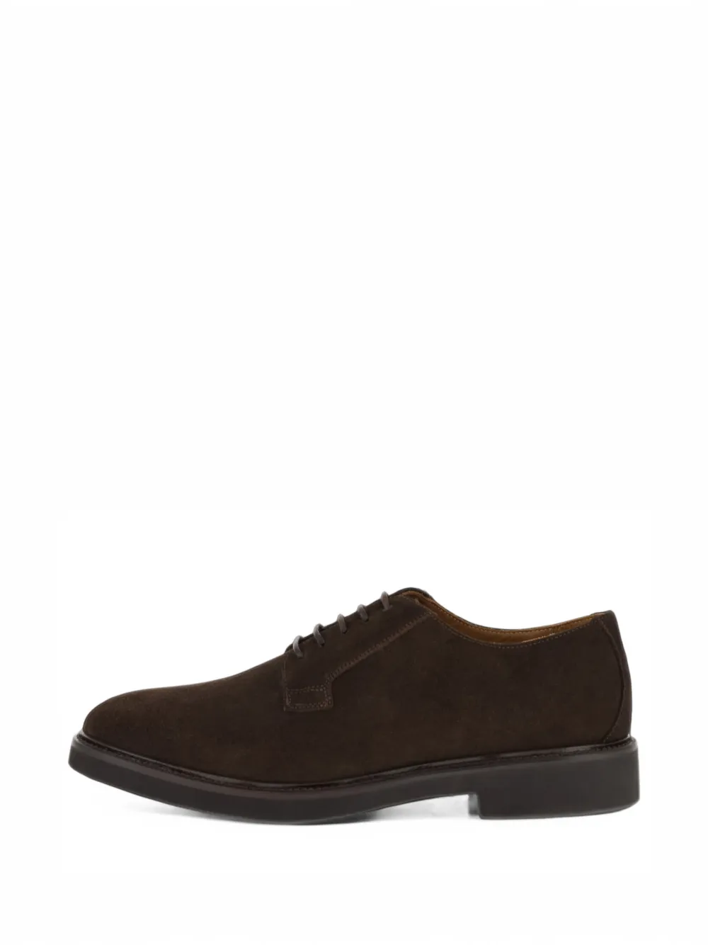 Boggi Milano derby shoes in suede leather - Marron Boggi Milano derby shoes in suede leather - Marron
