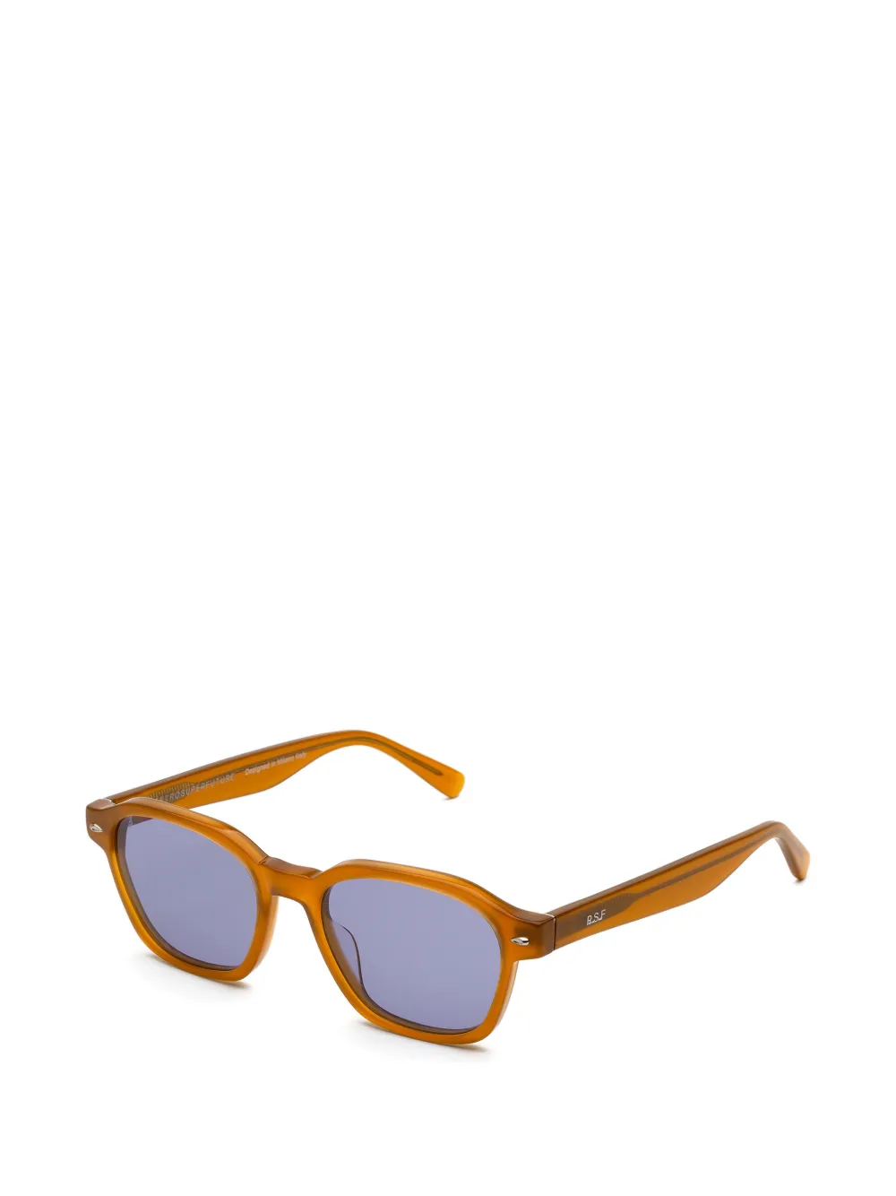 Retrosuperfuture Segno geometric-frame sunglasses Oranje