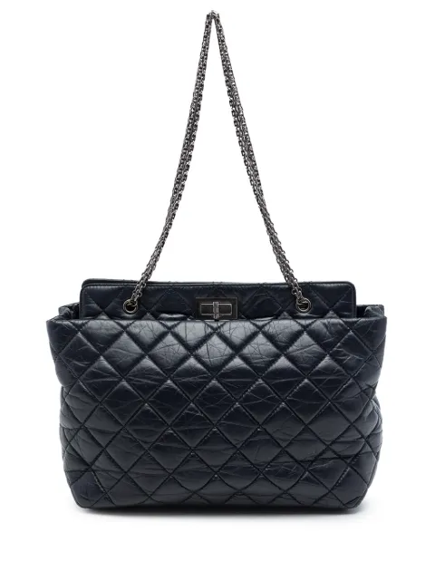 CHANEL Pre-Owned 2012-2013 Quilted Aged Calfskin Reissue 2.55 tote bag