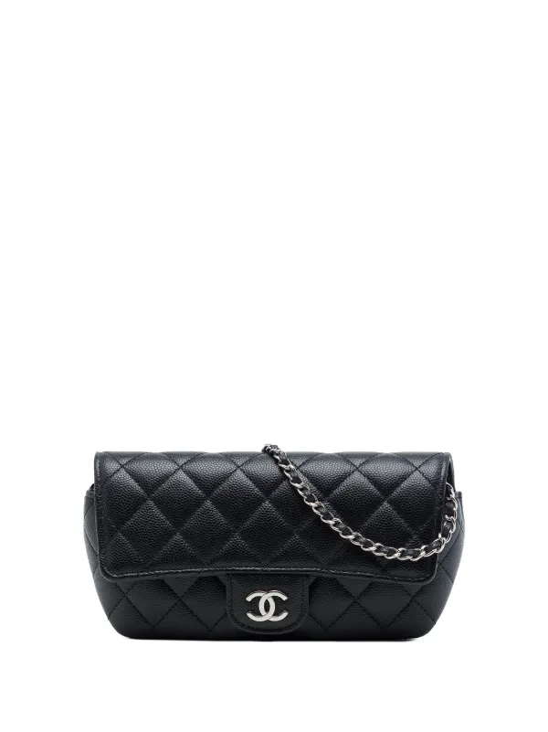 CHANEL Pre-Owned 2021 ココマーク マトラッセ サングラスケース