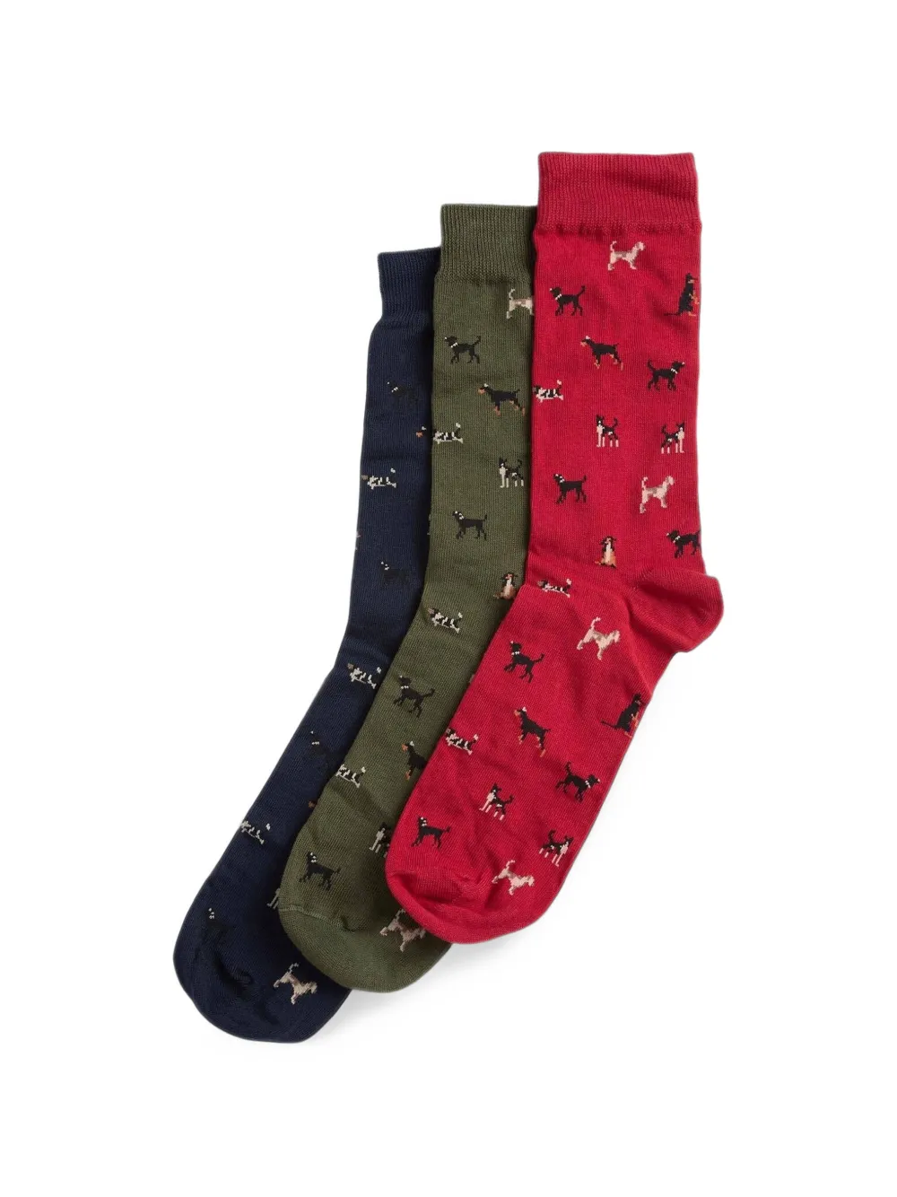 Barbour Dock Socks Gift Set In Multi
