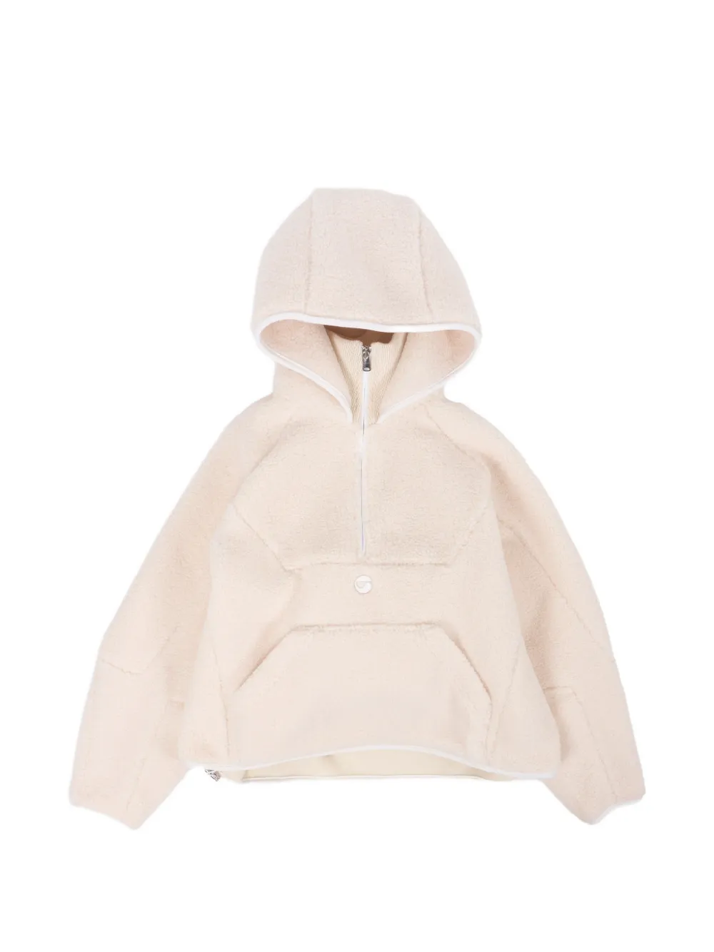 Coperni sherpa hoodie Beige