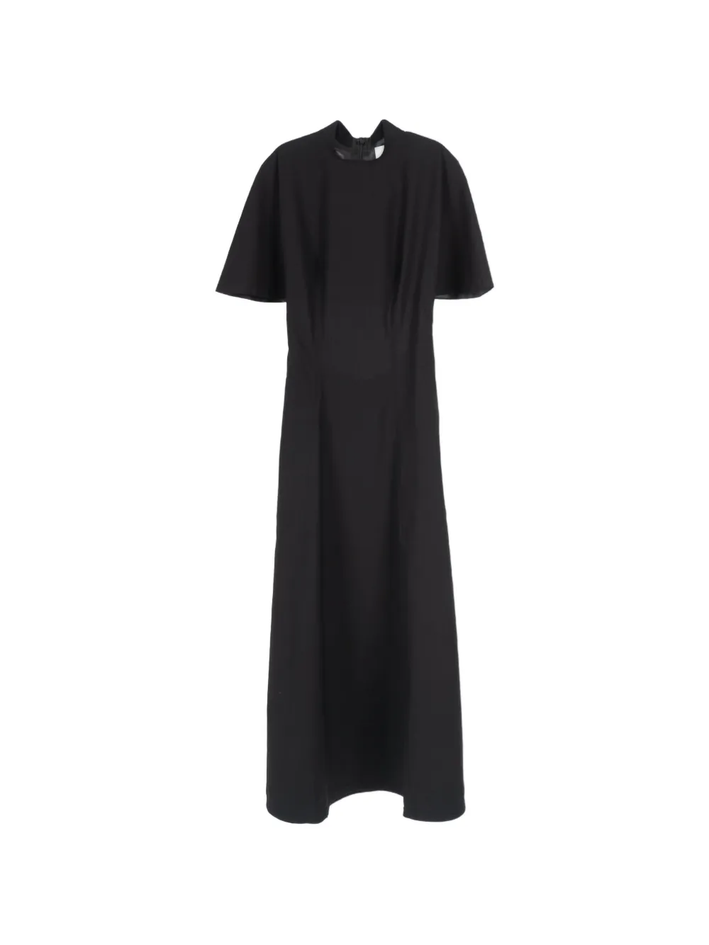 Coperni tailored balloon midi dress - Black