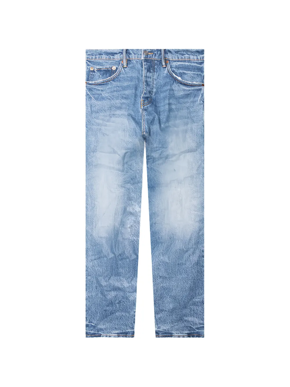 Purple Brand distressed coated jeans - Blau
