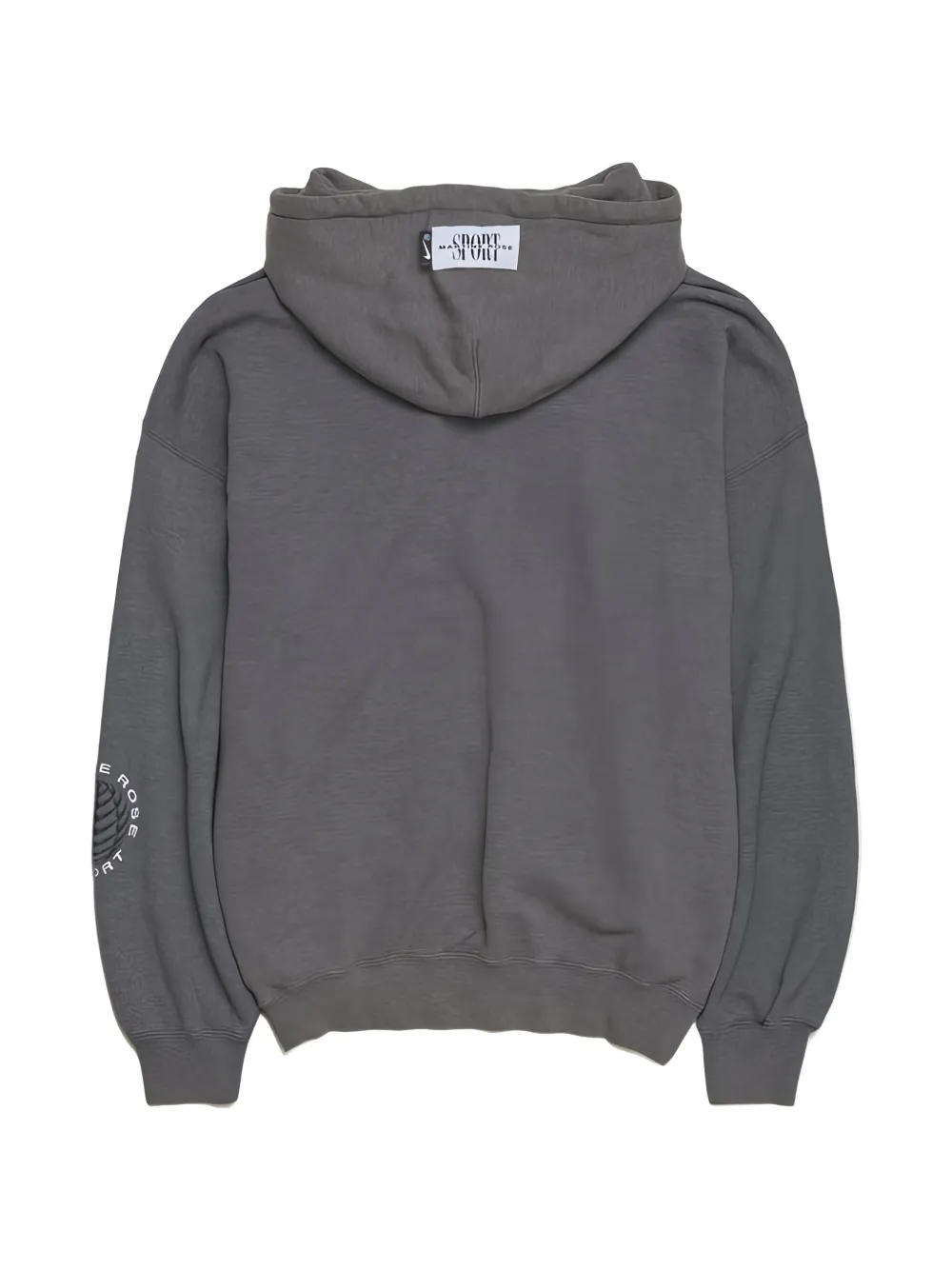 Nike x Martine Rose hoodie met geborduurd logo en rits Grijs