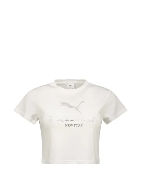 PUMA rhinestone-embellished T-shirt