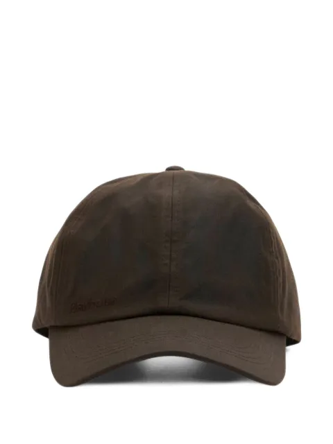 Barbour waxed sports cap