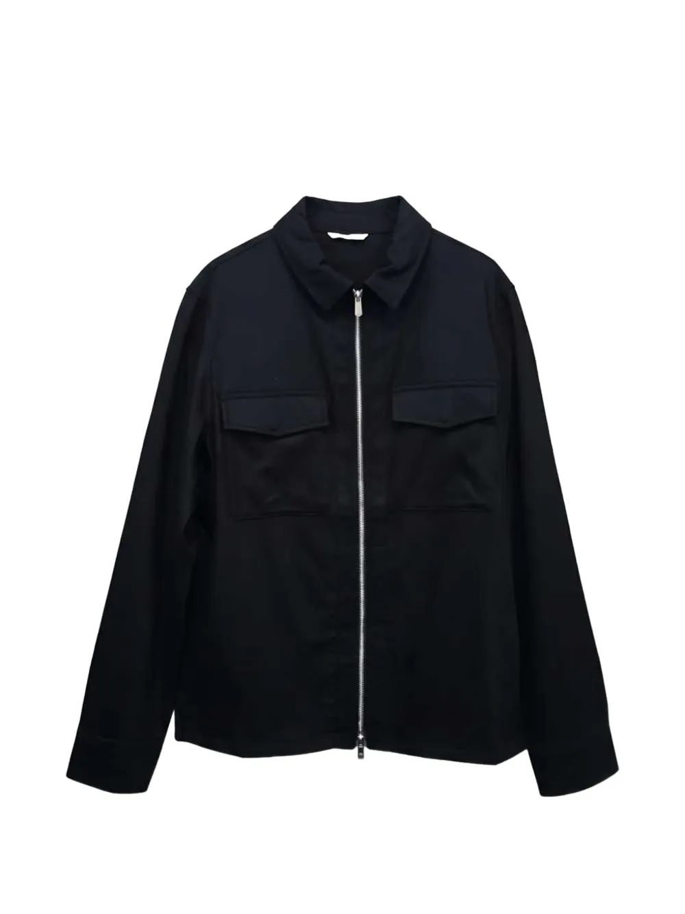 Marco Pescarolo zip-up wool jacket - Nero