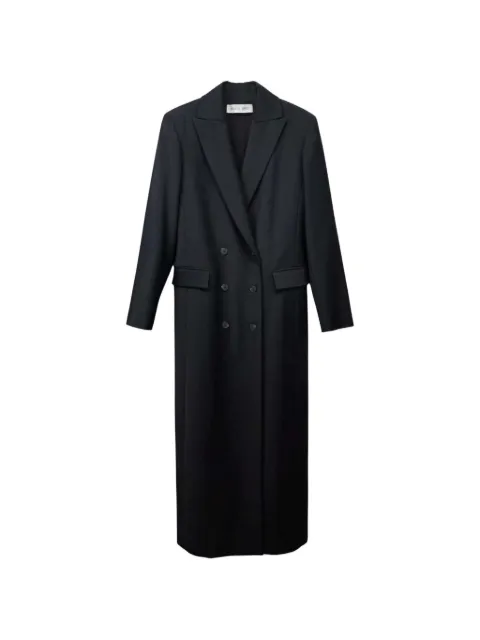 Raquel Diniz Elena double-breasted peaked-lapels coat