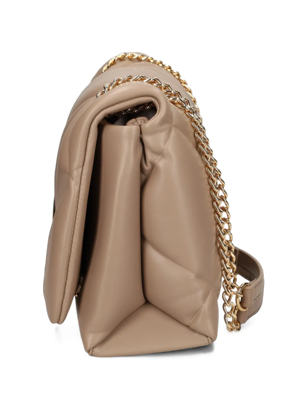 Love Moschino Love quilted shoulder bag Beige