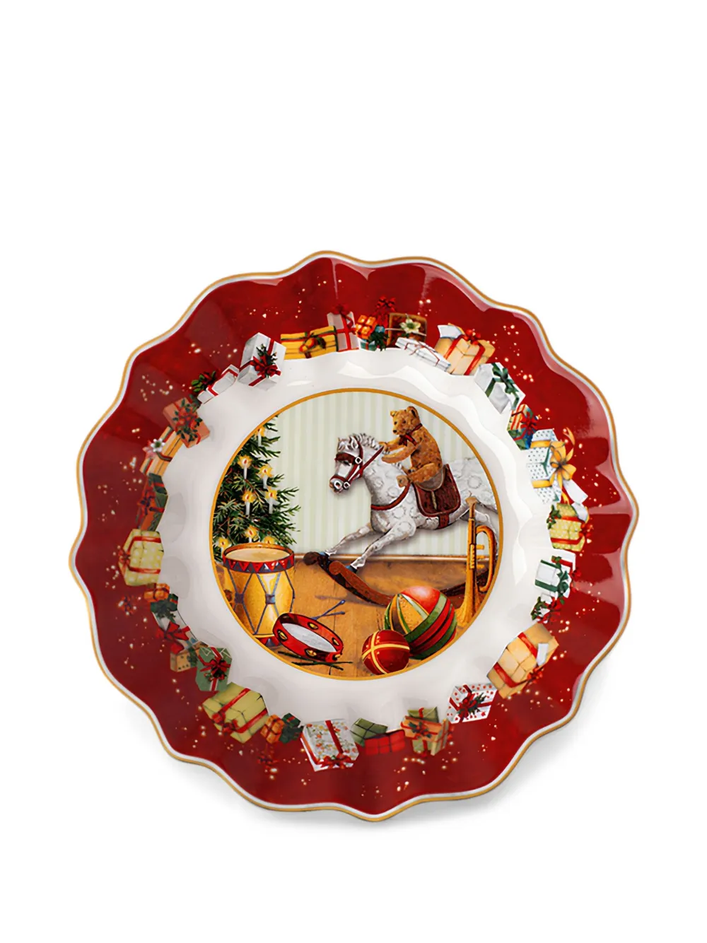 Villeroy & Boch Toy's Fantasy scalloped bowl - Bianco