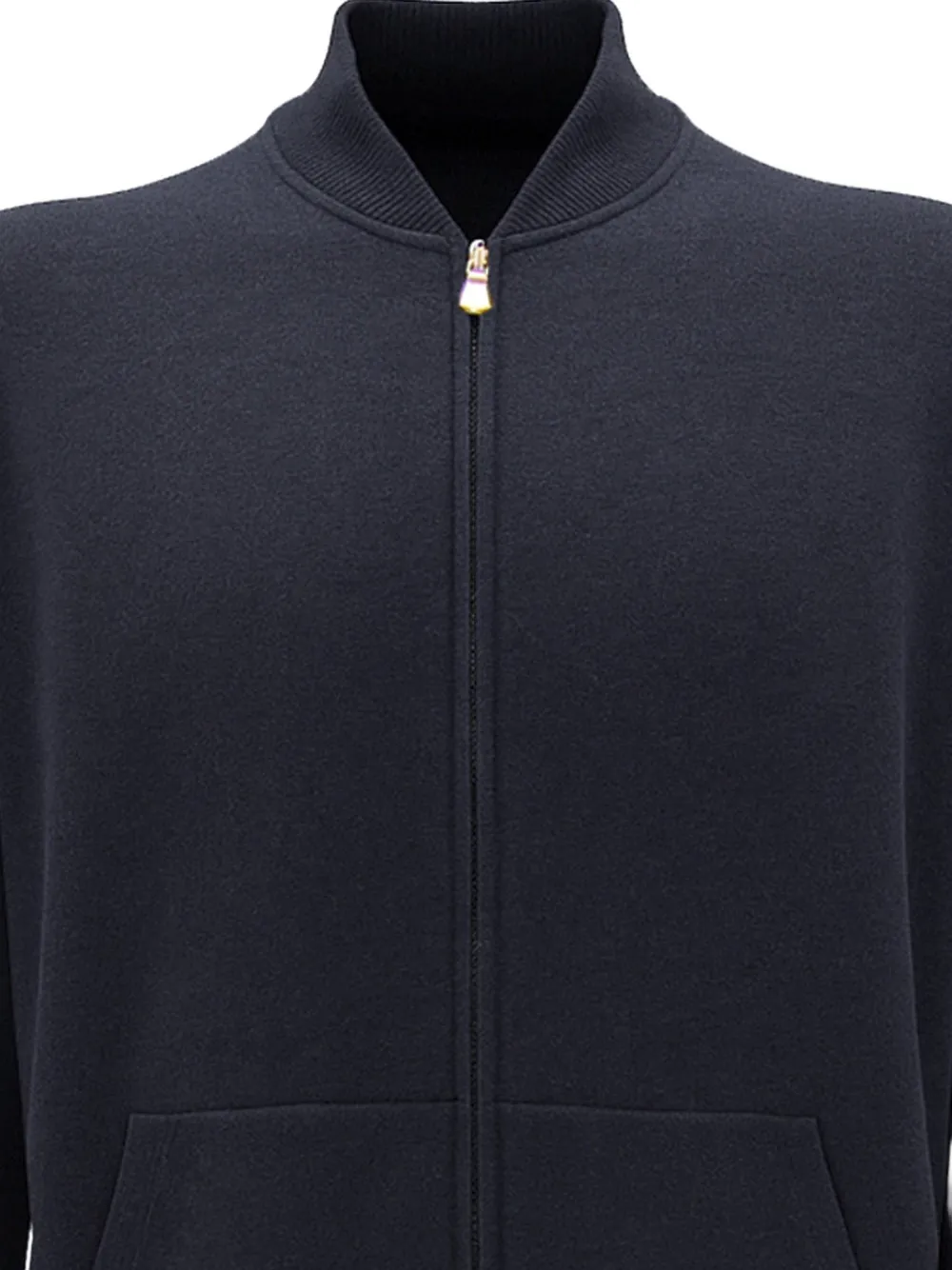 Filippo De Laurentiis zip-up bomber sweatshirt Blauw